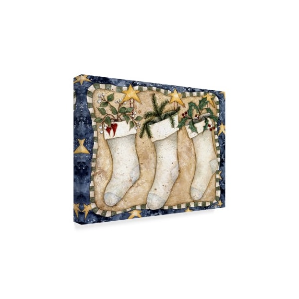 Robin Betterley 'Christmas Stockings' Canvas Art,14x19